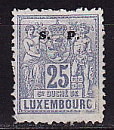 Люксембург, 1882, Доплатная марка, Надпечатка, 1 марка-миниатюра